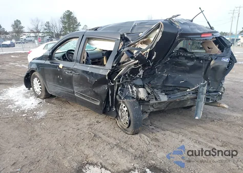 2010 Kia Sedona Lx из США, поврежденный, VIN KNDMG4C37A6349276